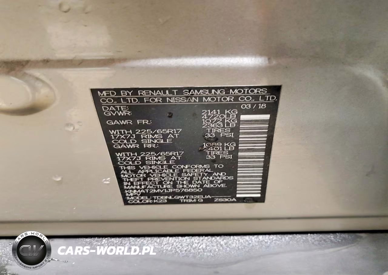 2018 Nissan Rogue Sv VIN:KNMAT2MV1JP576850 - 13