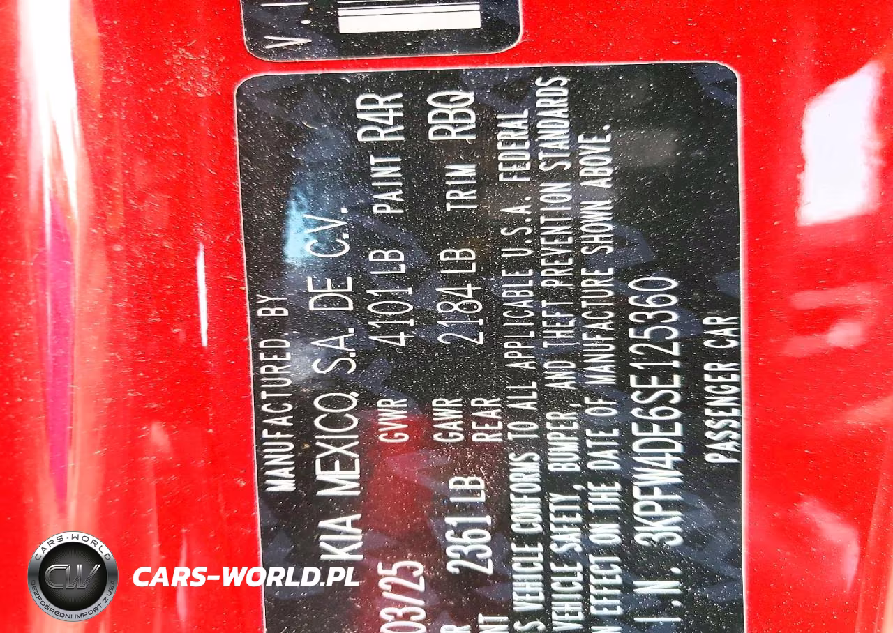 2025 Kia K4 Gt Line VIN:3KPFW4DE6SE125360 - 12