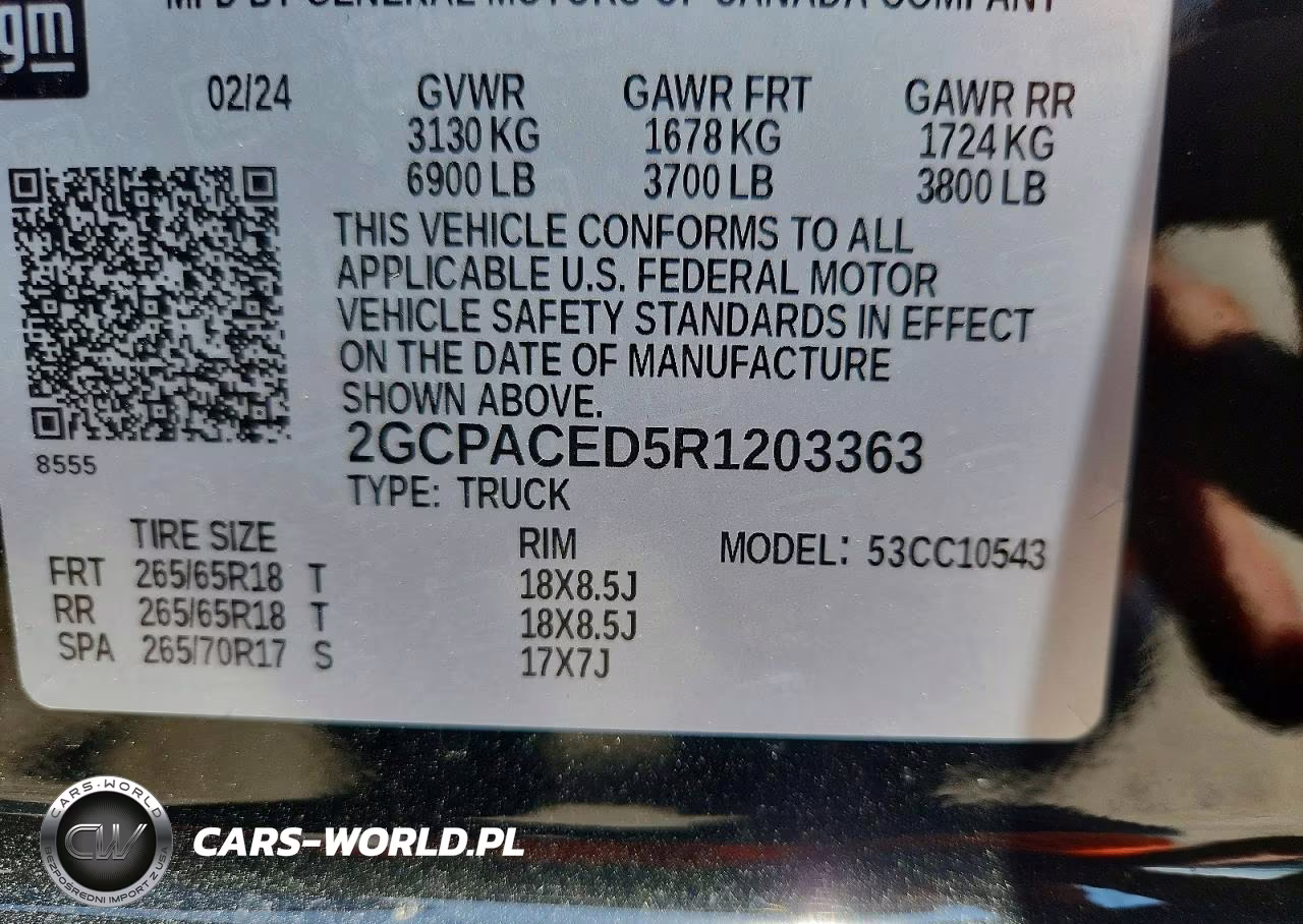 2024 Chevrolet Silverado C1500 Lt VIN:2GCPACED5R1203363 - 13