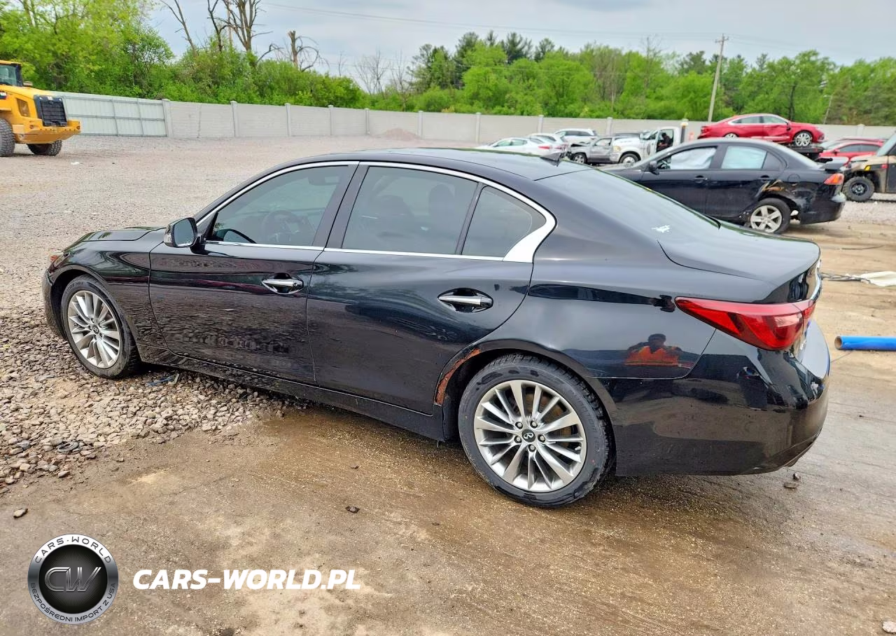 2018 Infiniti Q50 3.0T Luxe VIN:JN1EV7AR8JM440316 - 2