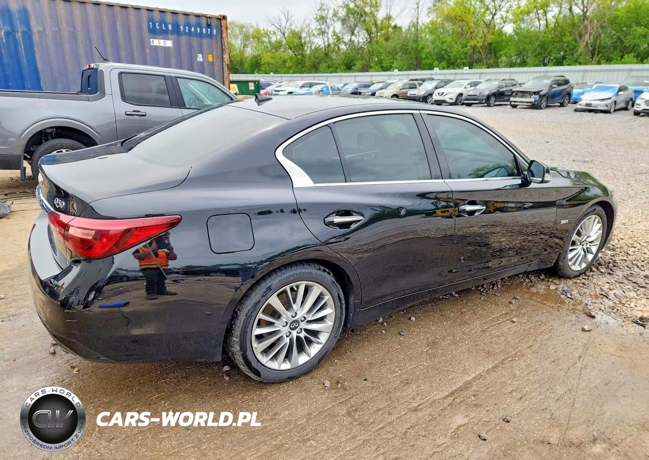 2018 Infiniti Q50 3.0T Luxe VIN:JN1EV7AR8JM440316 - 3