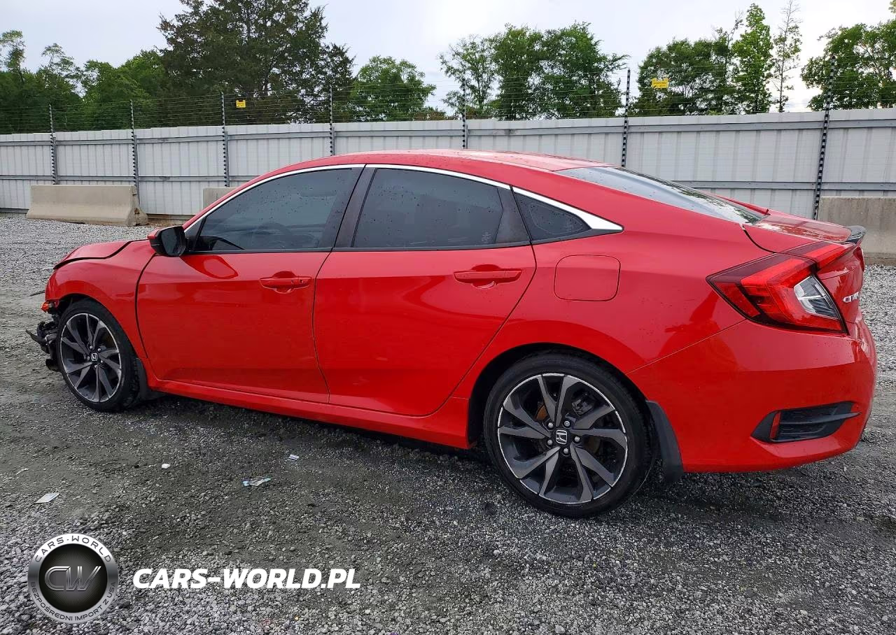 2021 Honda Civic Sport VIN:2HGFC2F81MH552376 - 2