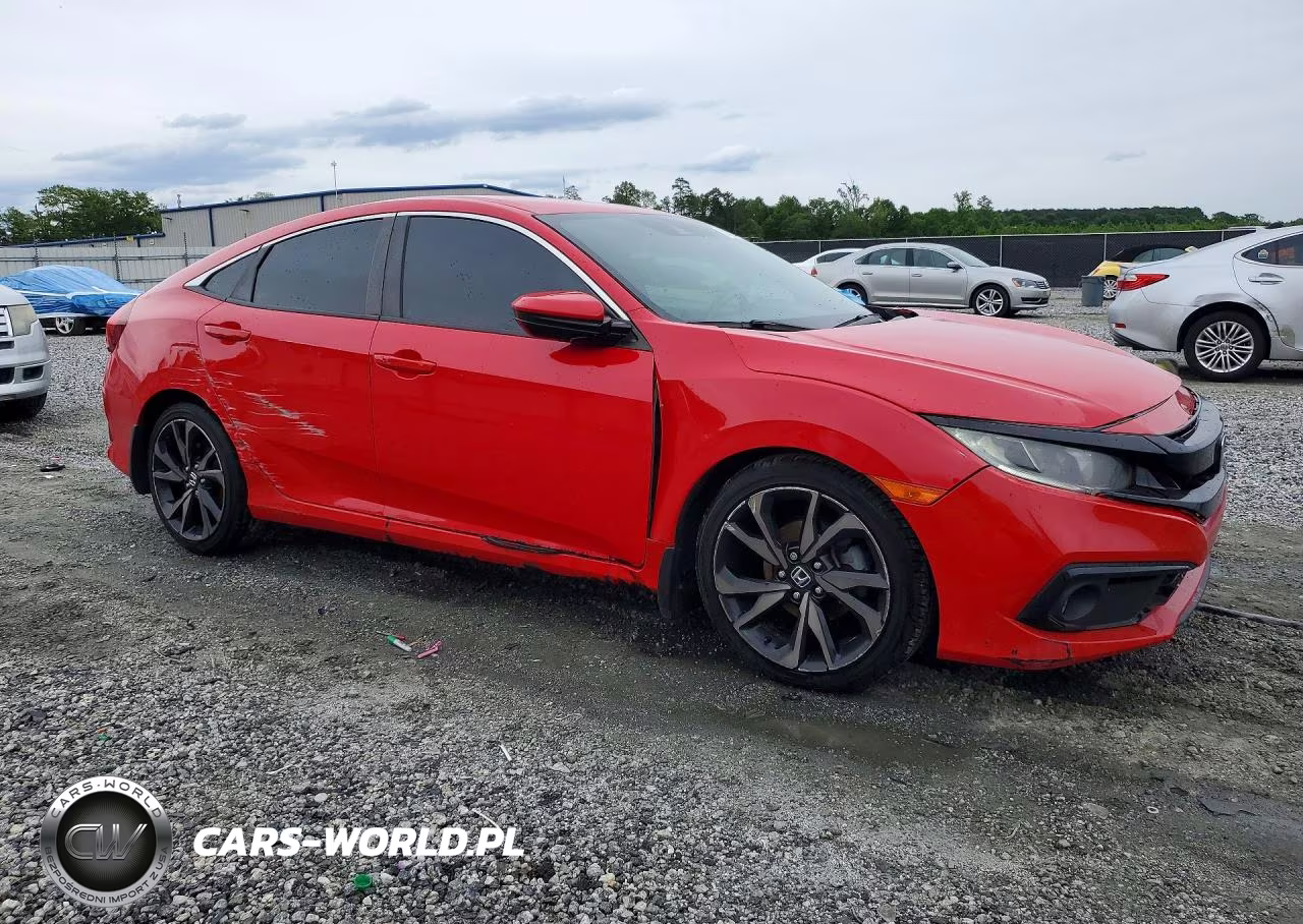 2021 Honda Civic Sport VIN:2HGFC2F81MH552376 - 4