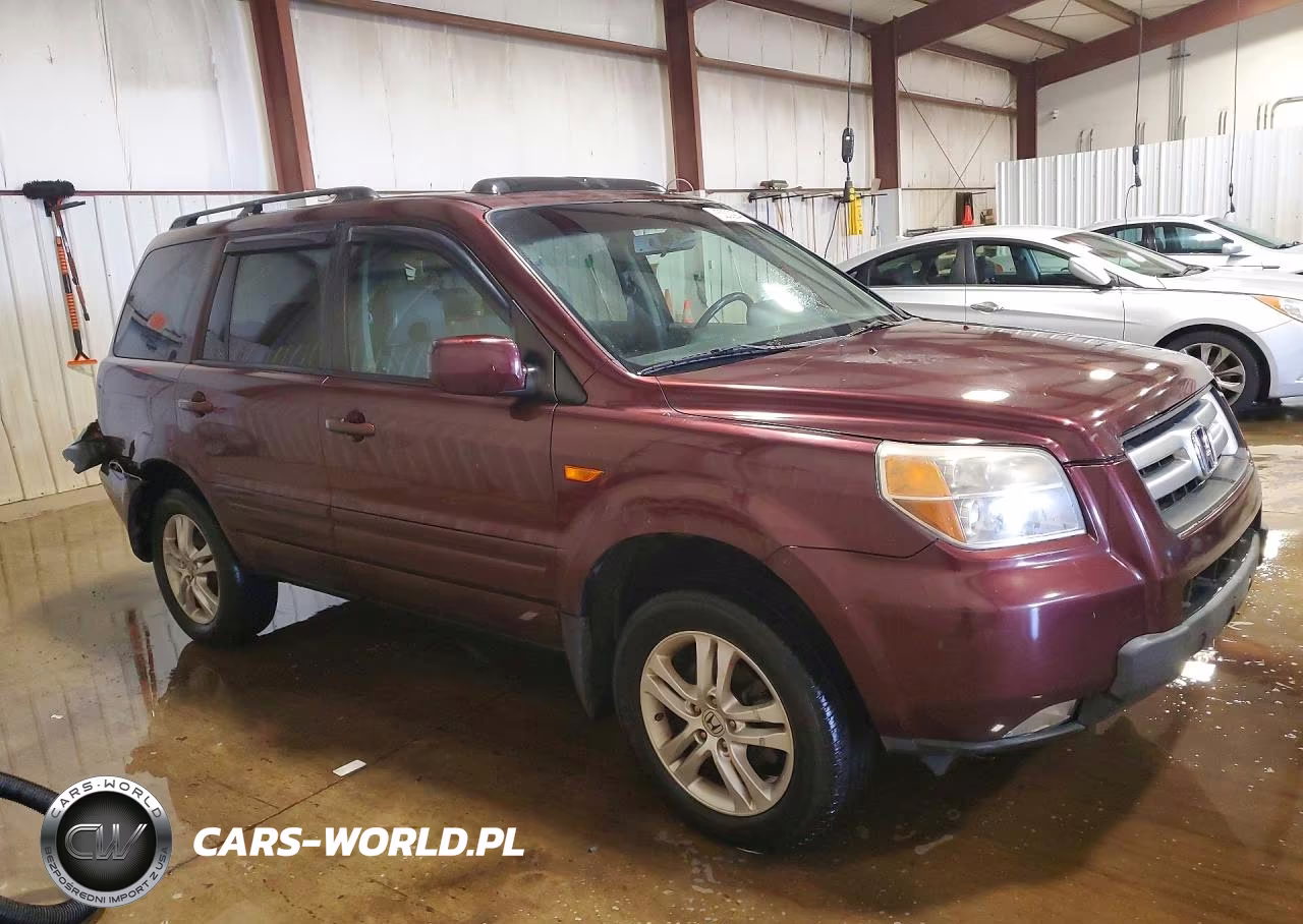 2008 Honda Pilot Exl VIN:5FNYF18618B002370 - 4