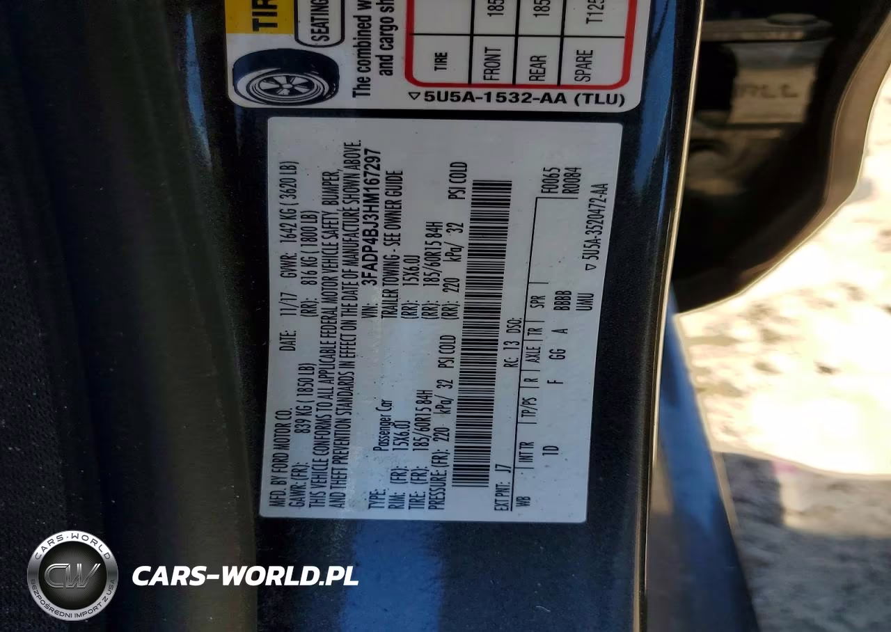 2017 Ford Fiesta Se VIN:3FADP4BJ3HM167297 - 12
