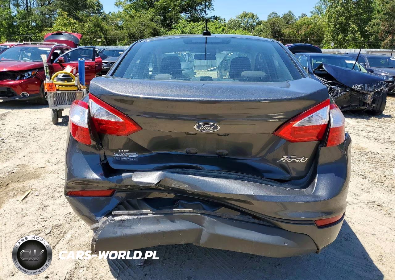2017 Ford Fiesta Se VIN:3FADP4BJ3HM167297 - 6