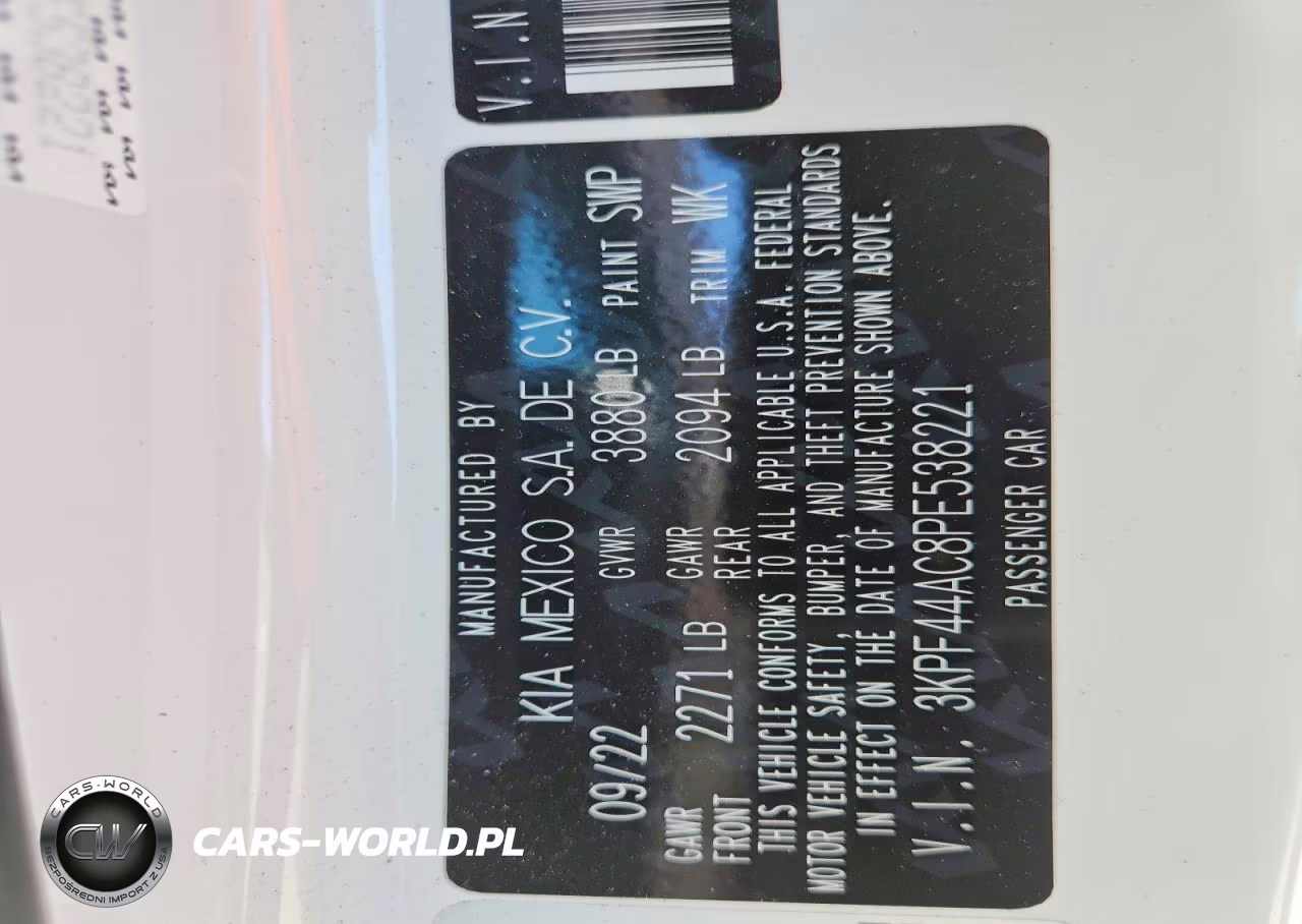 2023 Kia Forte Gt VIN:3KPF44AC8PE538221 - 13