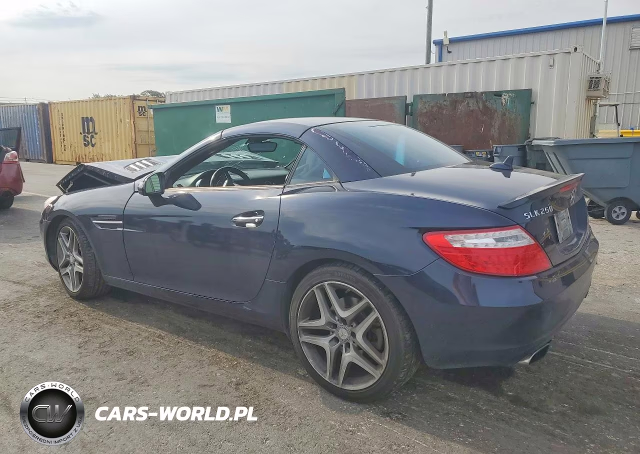 2013 Mercedes-Benz Slk 250 VIN:WDDPK4HA0DF051780 - 2