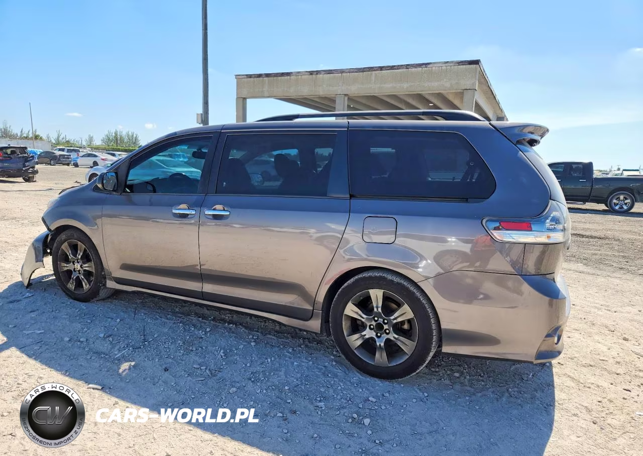 2015 Toyota Sienna Se 8-Passenger VIN:5TDXK3DC5FS647885 - 2