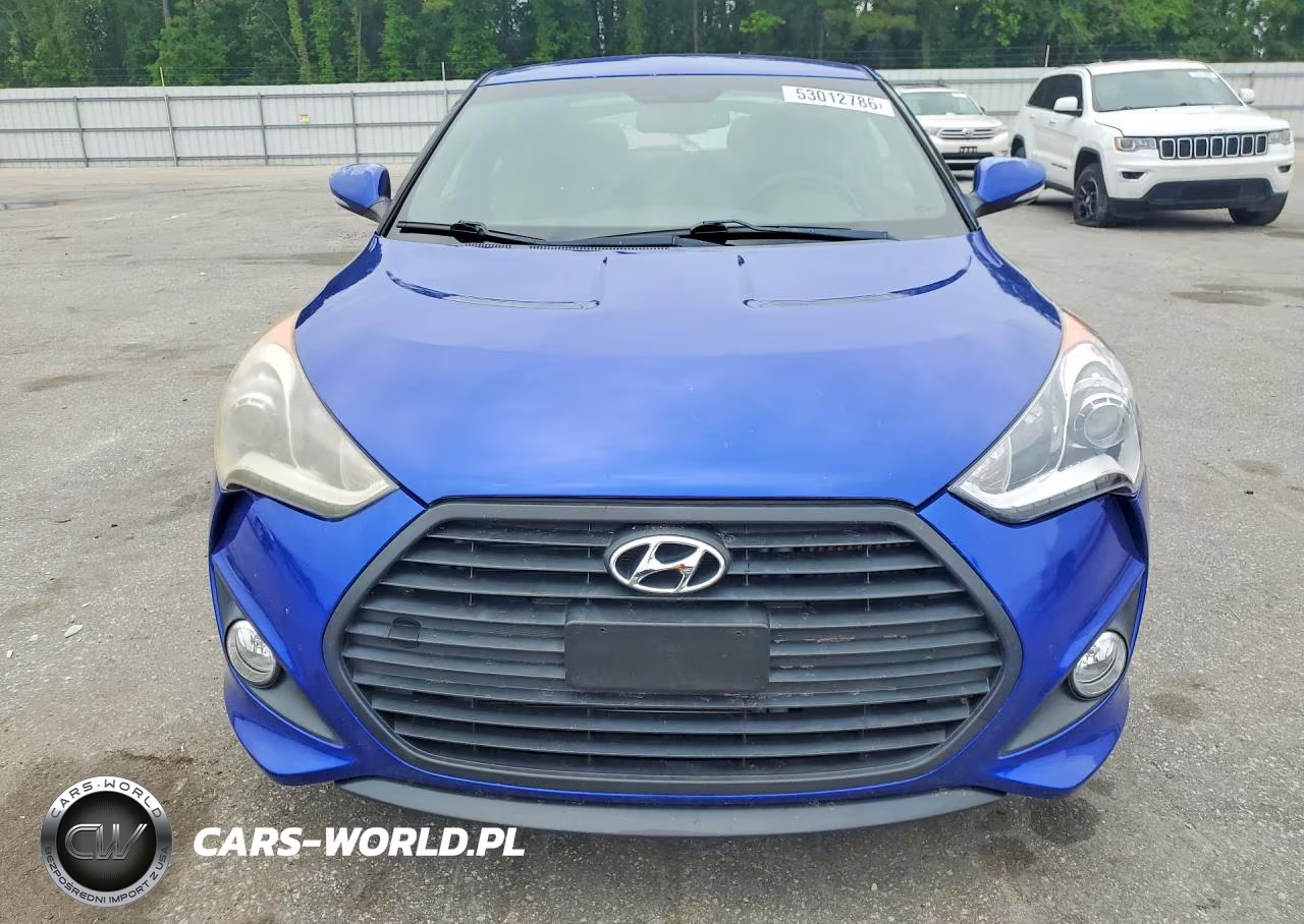 2014 Hyundai Veloster Turbo VIN:KMHTC6AE7EU190165 - 5