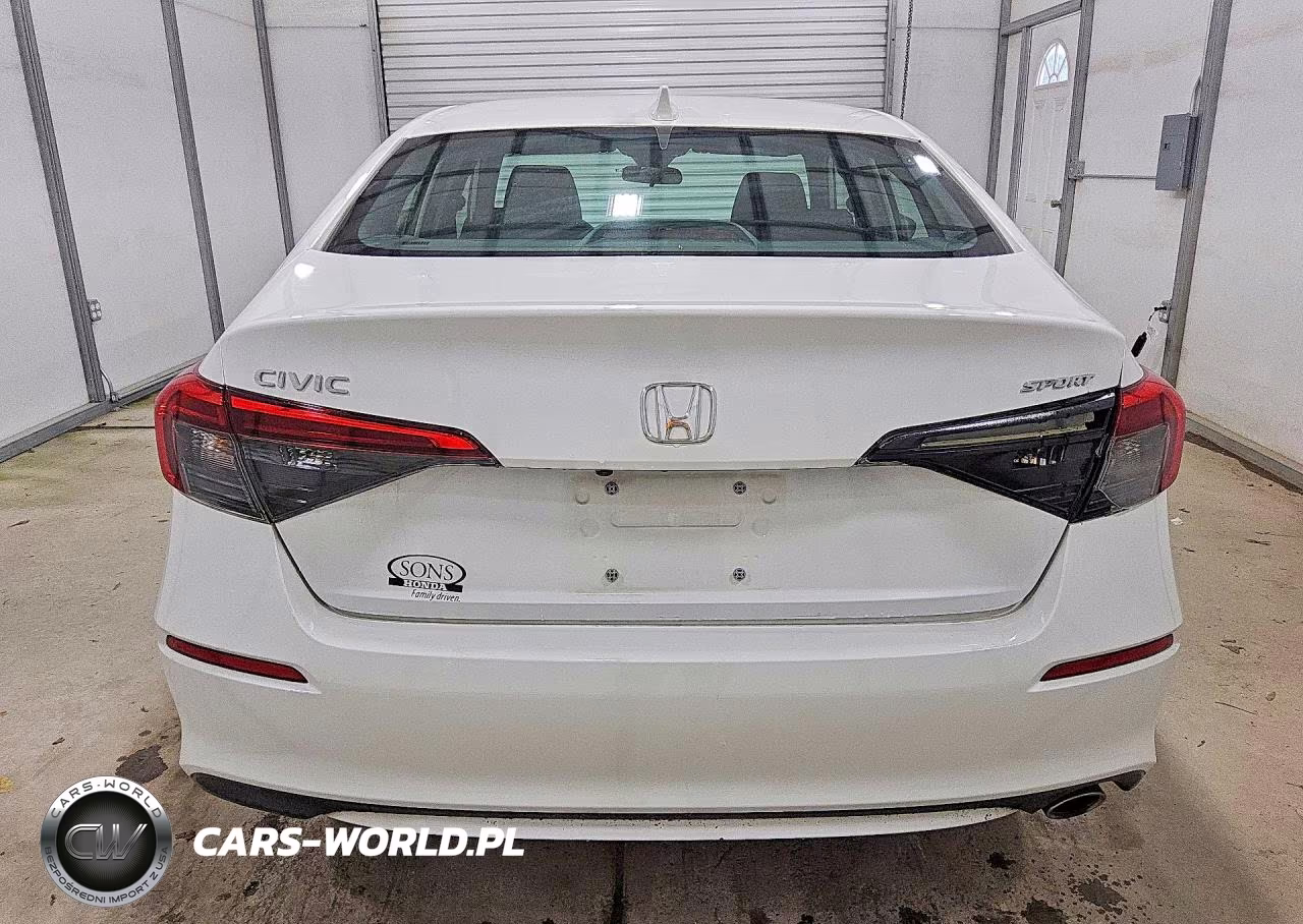 2022 Honda Civic Sport VIN:2HGFE2F5XNH603620 - 6