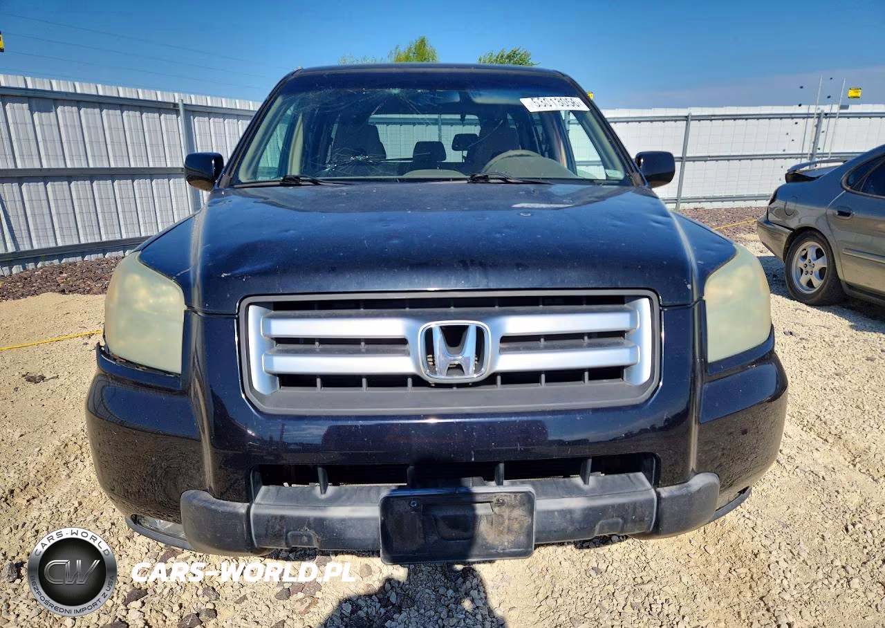 2006 Honda Pilot Ex VIN:5FNYF28496B006619 - 5