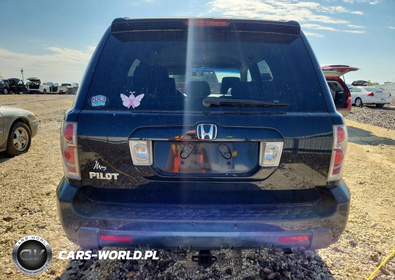 2006 Honda Pilot Ex VIN:5FNYF28496B006619 - 6