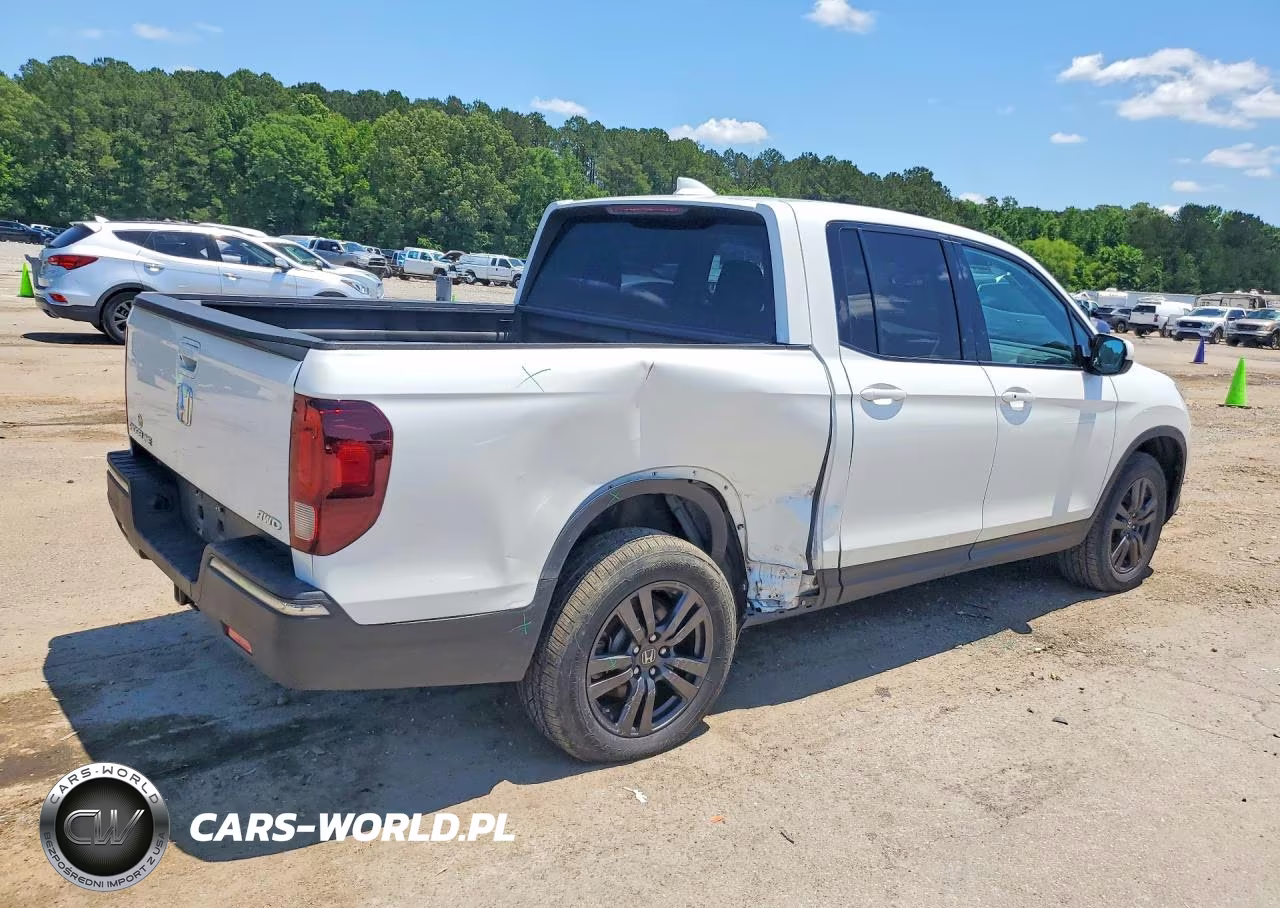 2020 Honda Ridgeline Sport VIN:5FPYK3F15LB025410 - 3