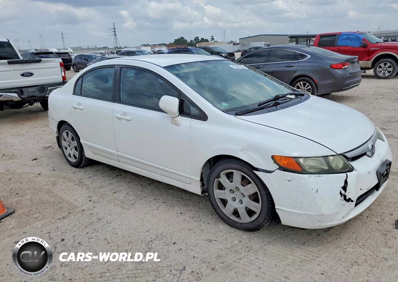 2008 Honda Civic Lx VIN:2HGFA16548H338767 - 4
