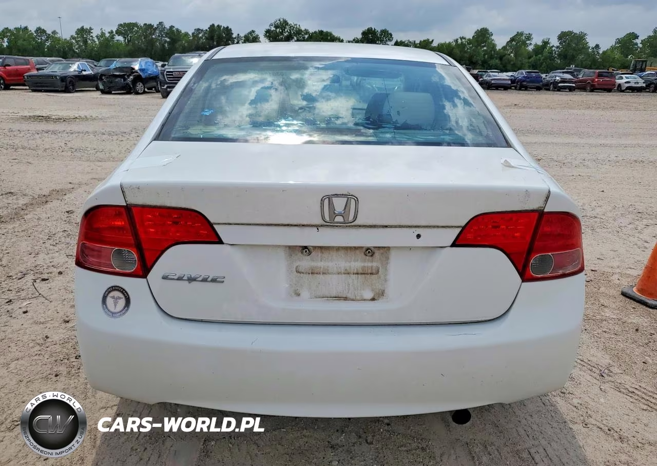 2008 Honda Civic Lx VIN:2HGFA16548H338767 - 6