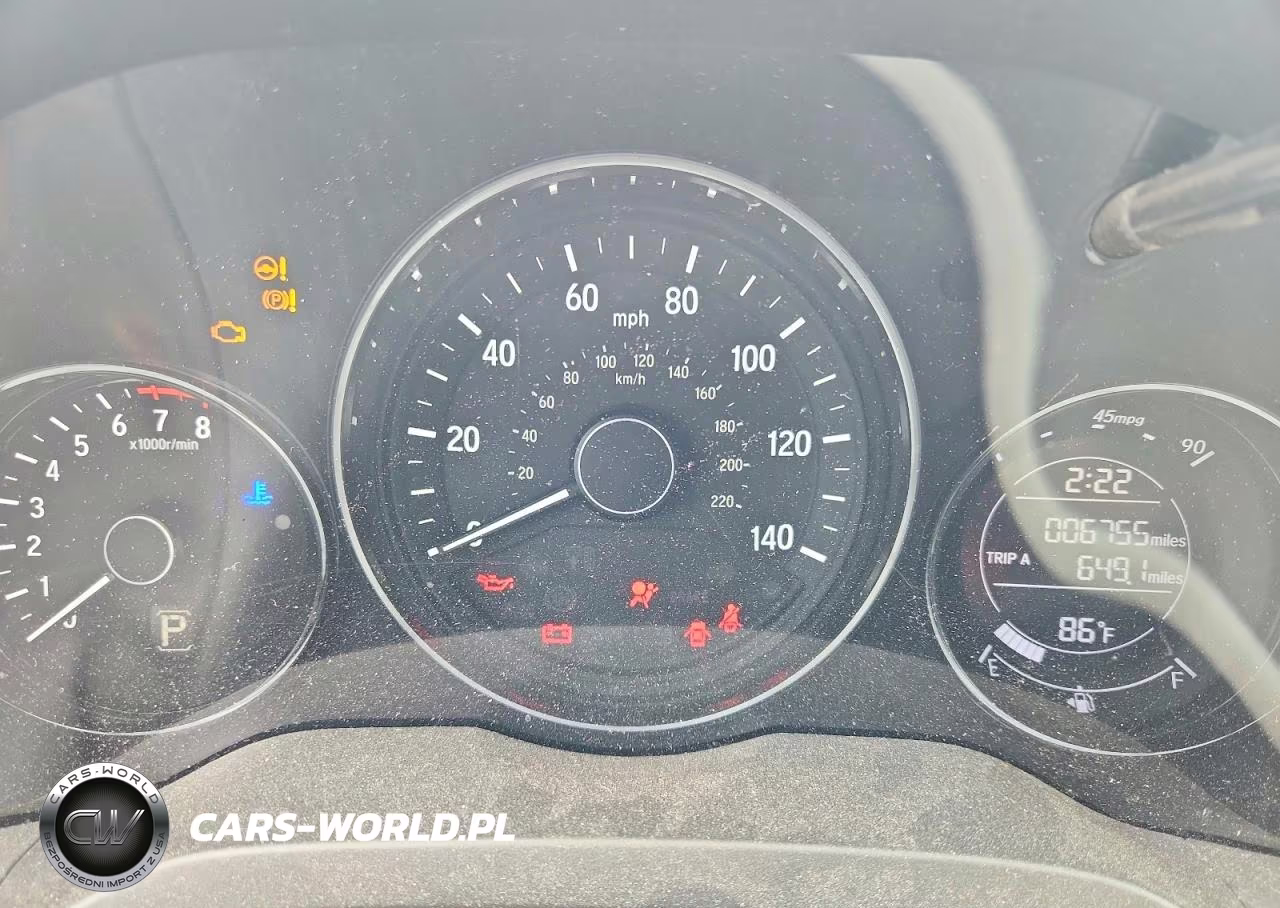 2022 Honda Hr-V Lx VIN:3CZRU6H38NM771558 - 9