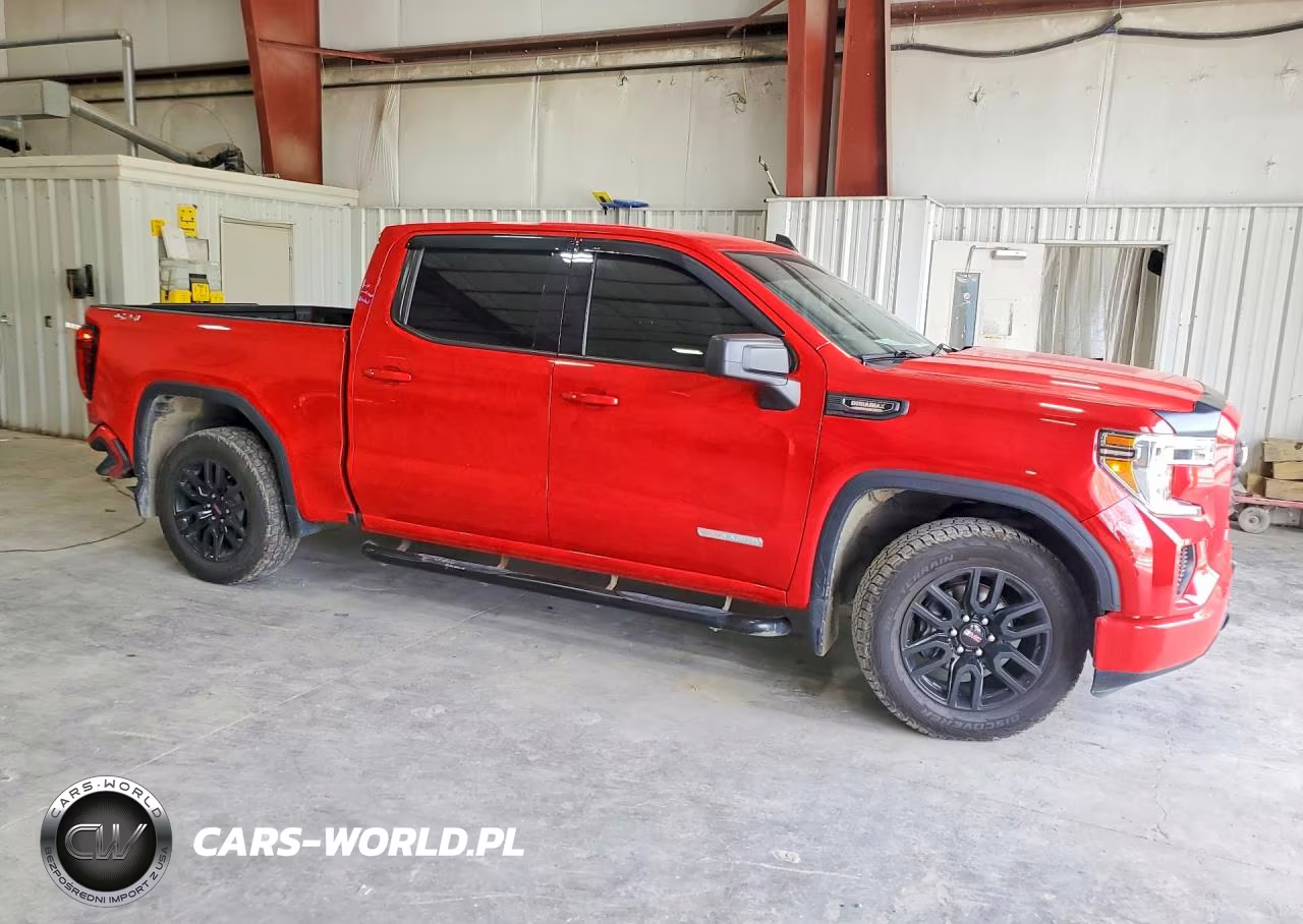 2021 GMC Sierra K1500 Elevation VIN:3GTU9CET0MG276773 - 4