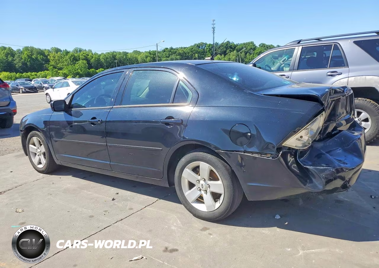 2008 Ford Fusion Se VIN:3FAHP07Z38R256184 - 2