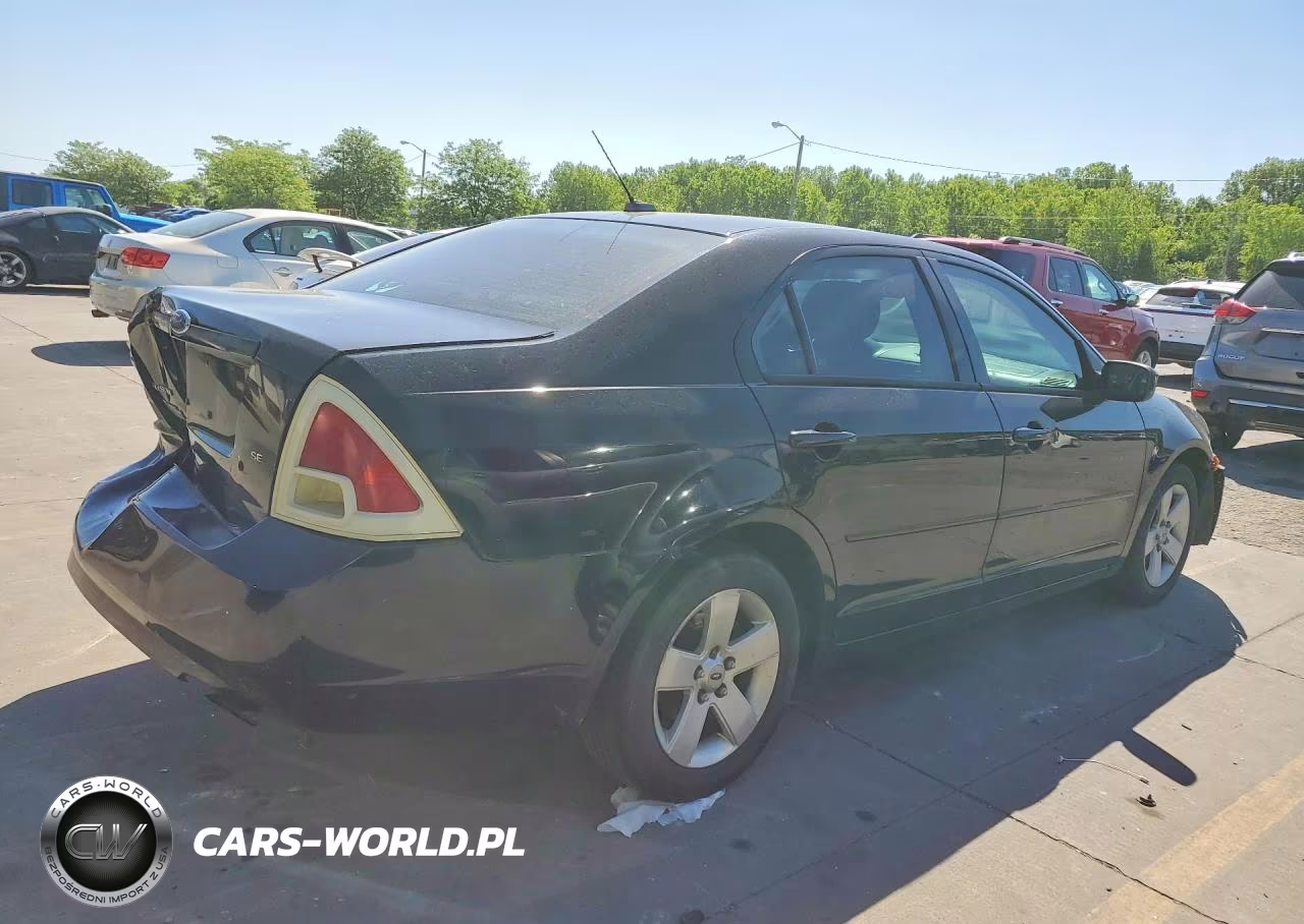2008 Ford Fusion Se VIN:3FAHP07Z38R256184 - 3