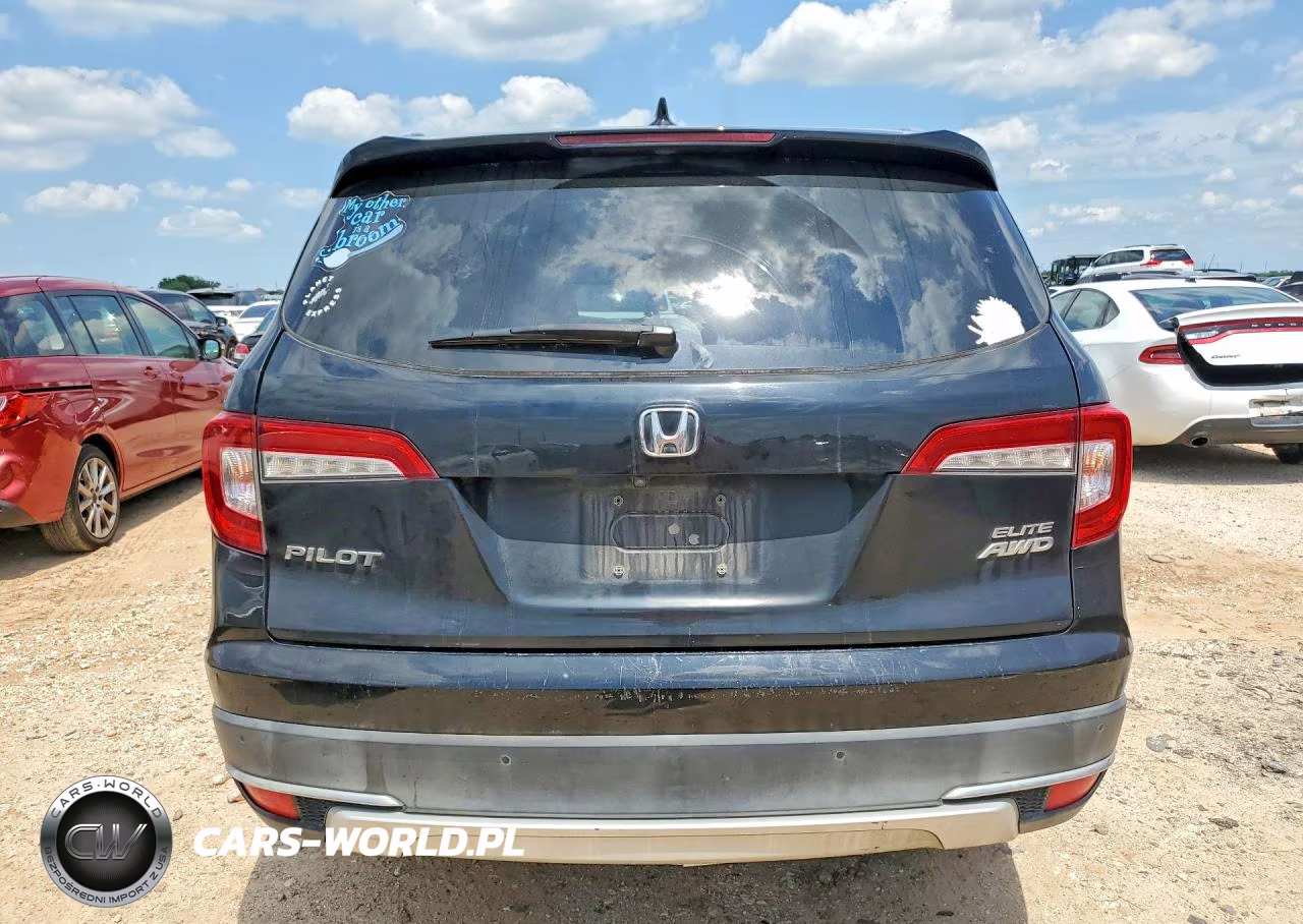 2019 Honda Pilot Elite VIN:5FNYF6H02KB006735 - 6