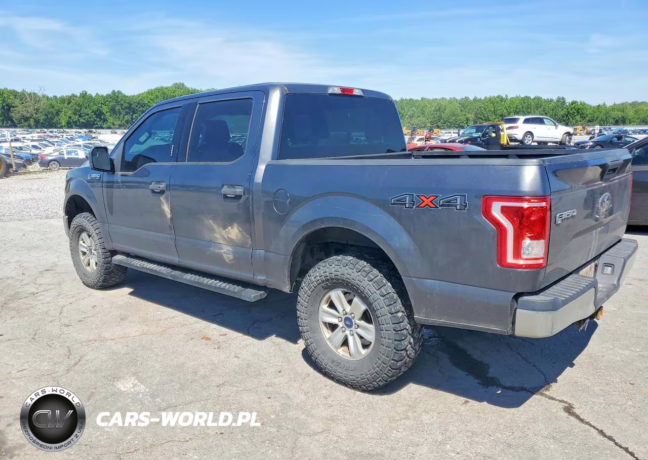 2017 Ford F150 Supercrew VIN:1FTEW1EF3HFA11980 - 2