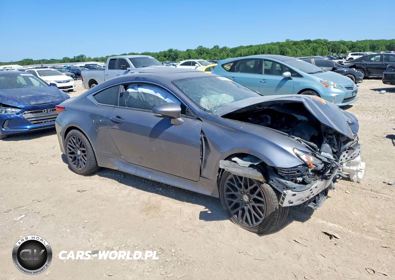 2015 Lexus Rc 350 VIN:JTHSE5BC3F5001362 - 4