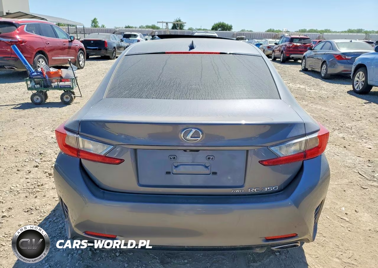 2015 Lexus Rc 350 VIN:JTHSE5BC3F5001362 - 6