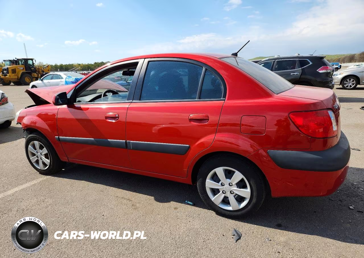 2008 Kia Rio Base VIN:KNADE123186307277 - 2