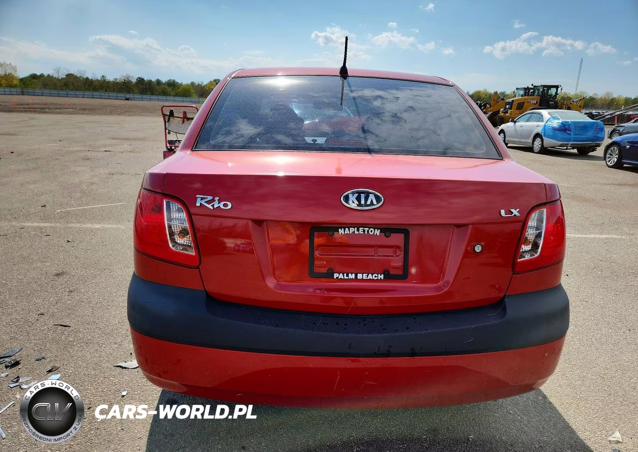 2008 Kia Rio Base VIN:KNADE123186307277 - 6