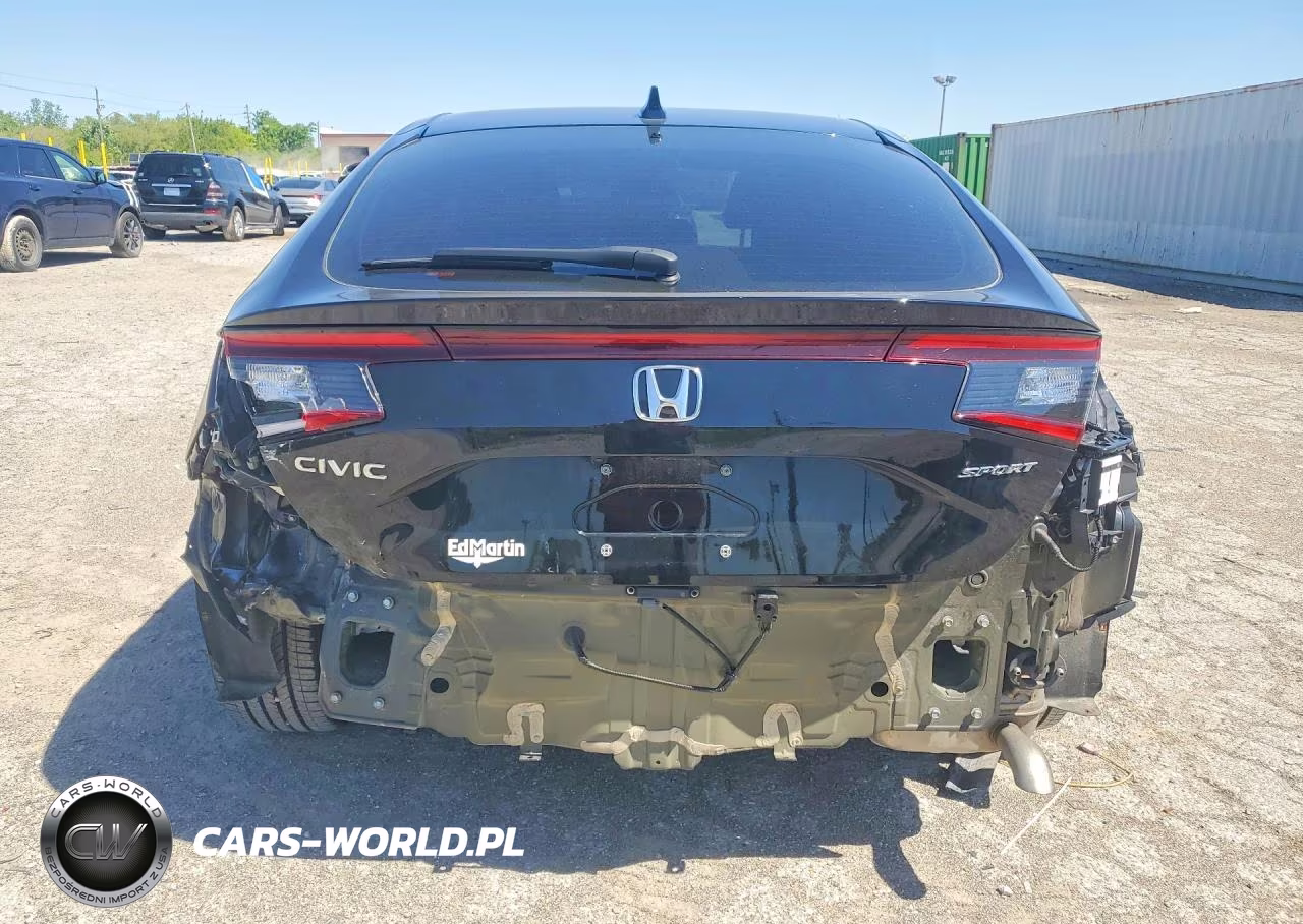 2025 Honda Civic Sport VIN:19XFL2H88SE031224 - 6