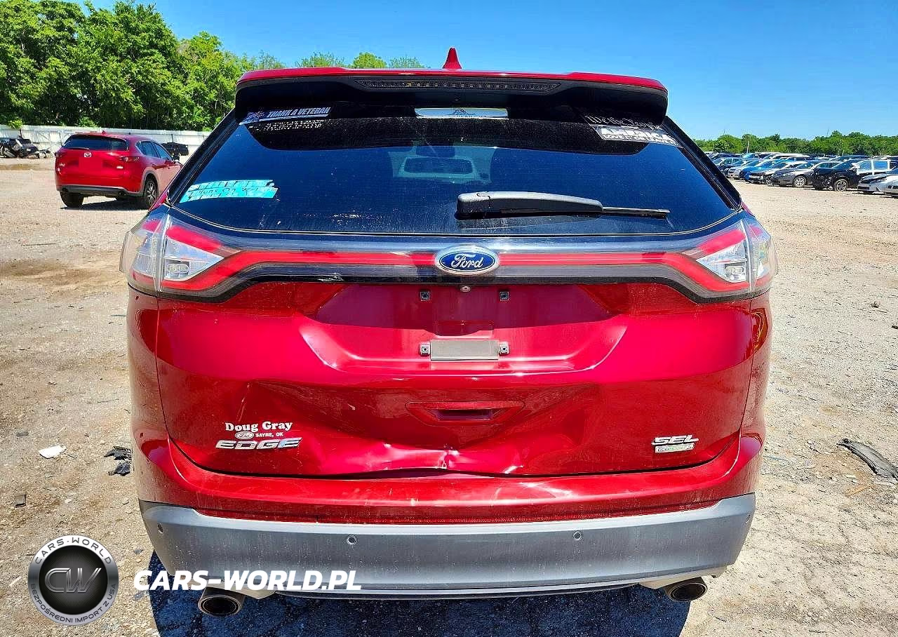 2015 Ford Edge Sel VIN:2FMTK3J90FBB27081 - 6