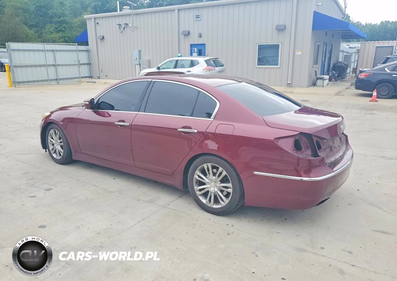 2012 Hyundai Genesis 3.8L VIN:KMHGC4DD1CU170869 - 2