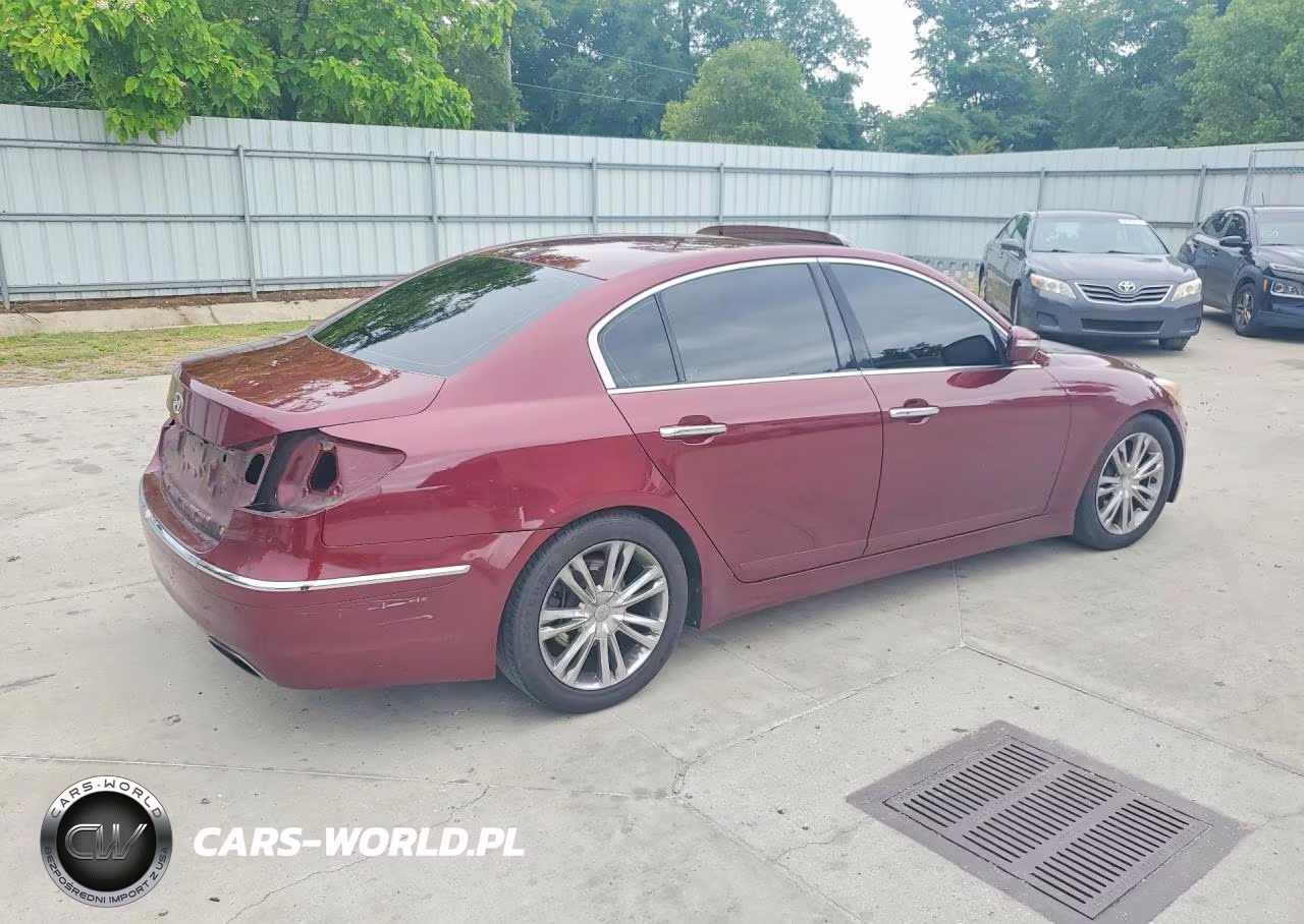 2012 Hyundai Genesis 3.8L VIN:KMHGC4DD1CU170869 - 3