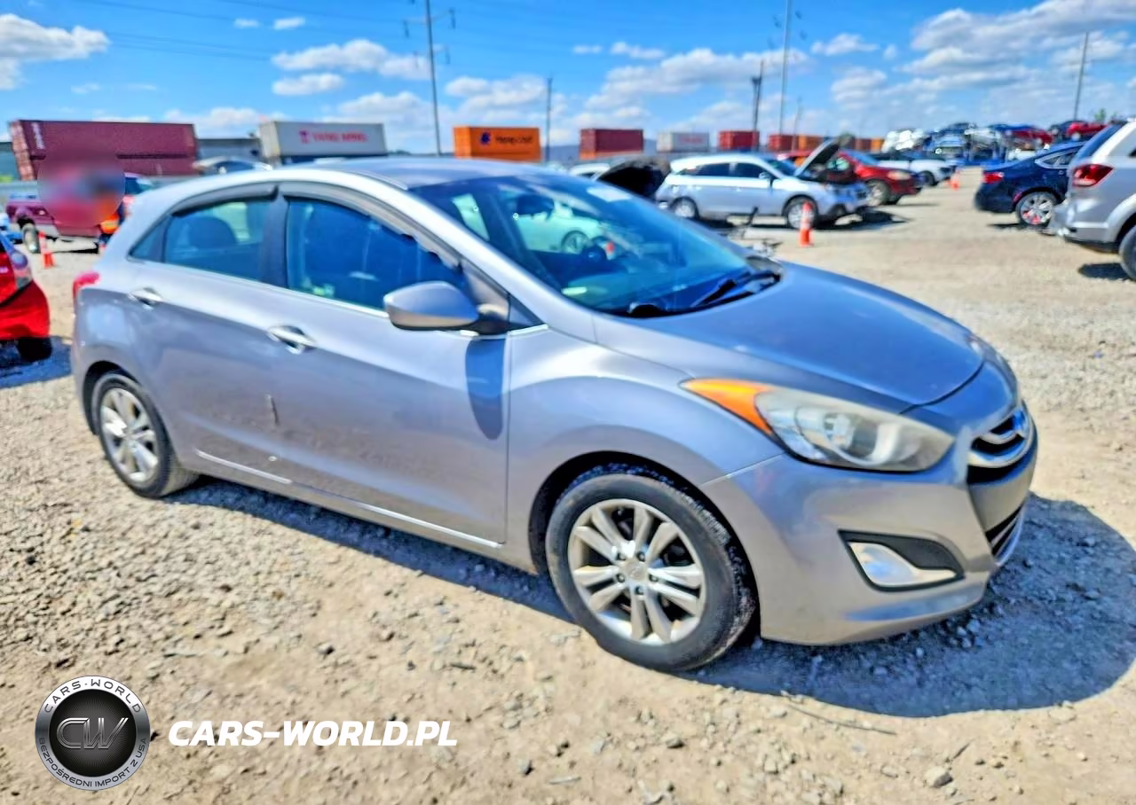 2013 Hyundai Elantra Gt Base VIN:KMHD35LE9DU071351 - 4