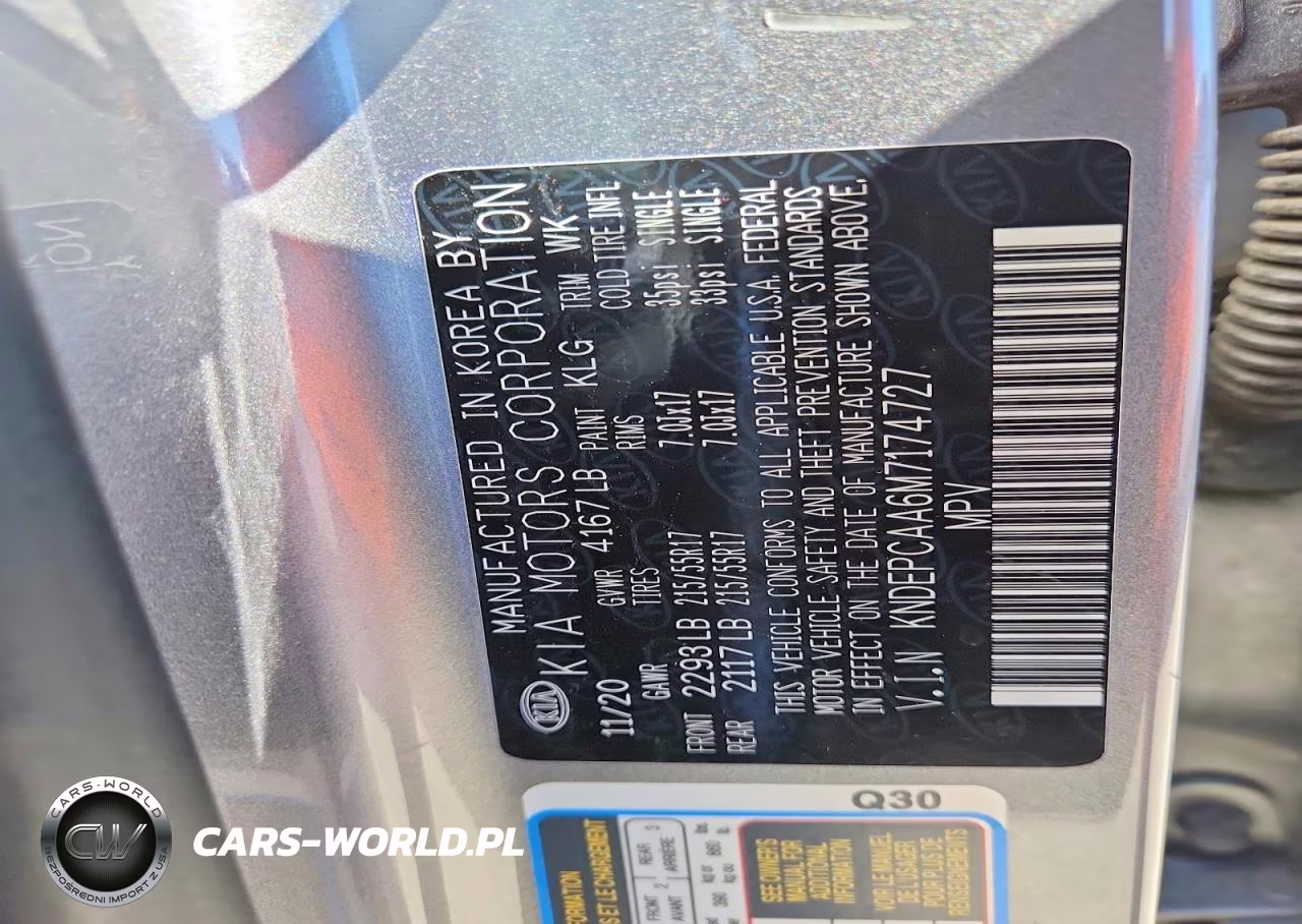 2021 Kia Seltos Lx VIN:KNDEPCAA6M7174727 - 13