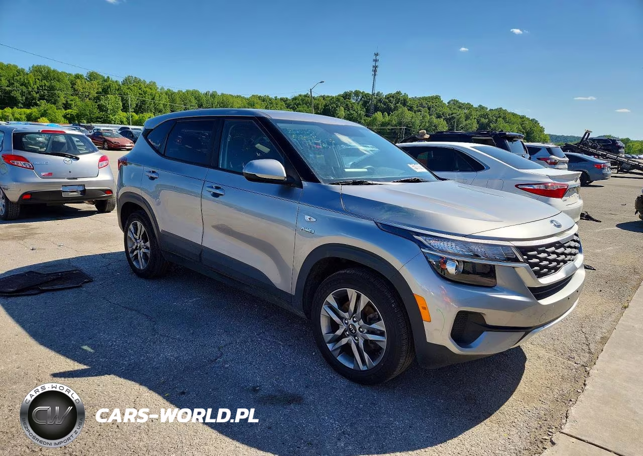 2021 Kia Seltos Lx VIN:KNDEPCAA6M7174727 - 4