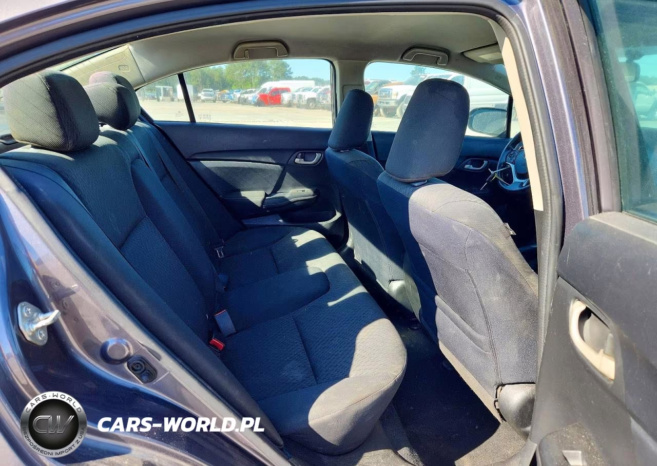 2014 Honda Civic Lx VIN:19XFB2F57EE070094 - 10