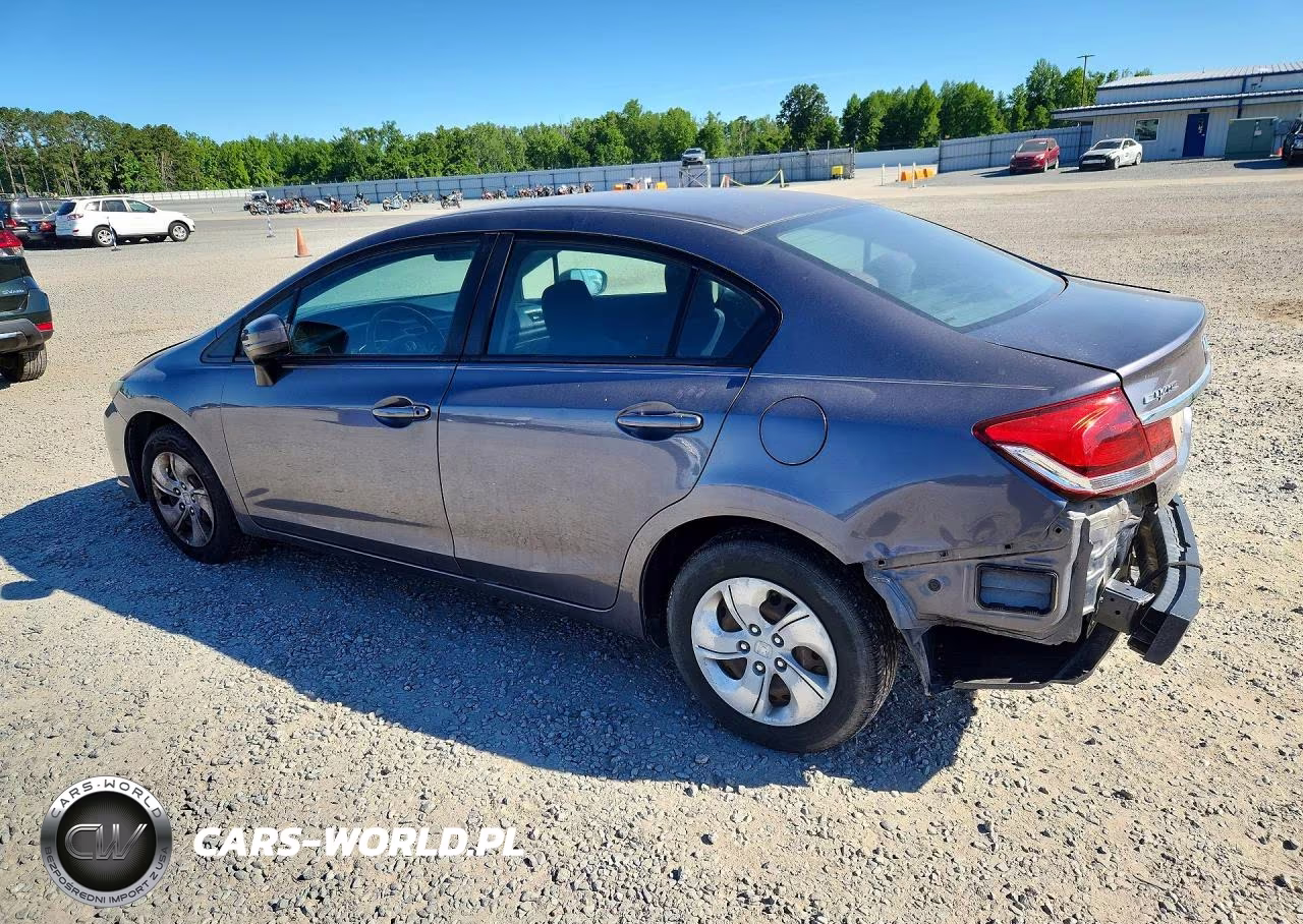 2014 Honda Civic Lx VIN:19XFB2F57EE070094 - 2