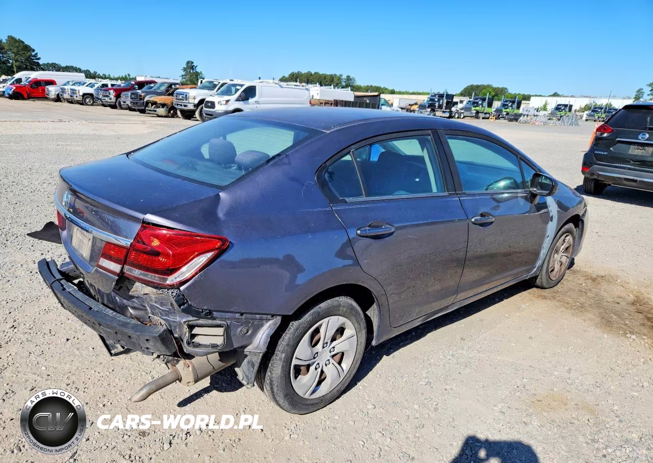 2014 Honda Civic Lx VIN:19XFB2F57EE070094 - 3