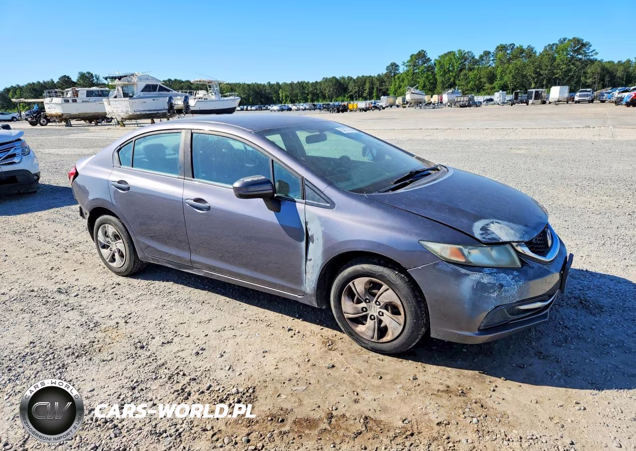 2014 Honda Civic Lx VIN:19XFB2F57EE070094 - 4