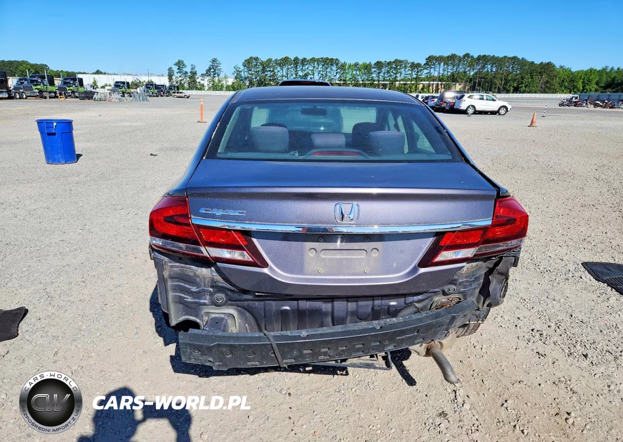 2014 Honda Civic Lx VIN:19XFB2F57EE070094 - 6