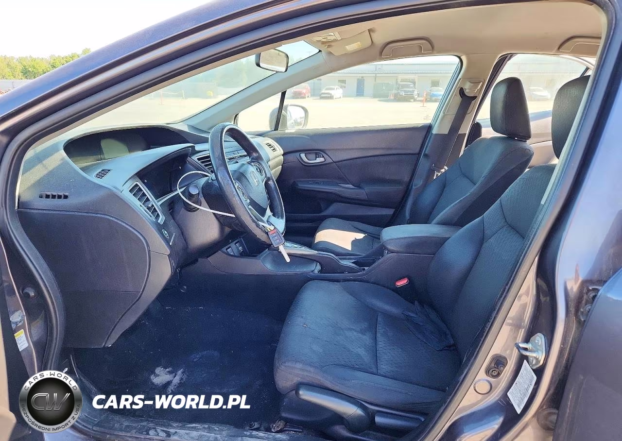 2014 Honda Civic Lx VIN:19XFB2F57EE070094 - 7