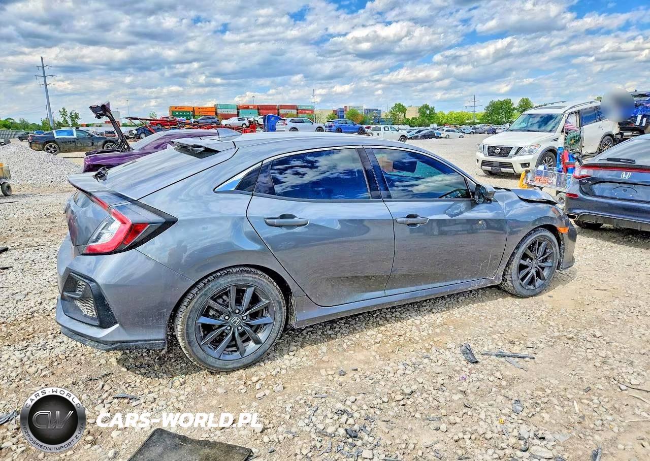 2020 Honda Civic Ex VIN:SHHFK7H60LU202170 - 3