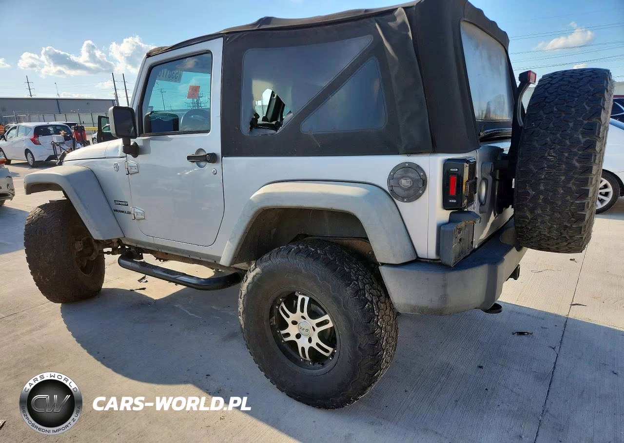 2012 Jeep Wrangler Sport VIN:1C4GJWAG9CL143851 - 2