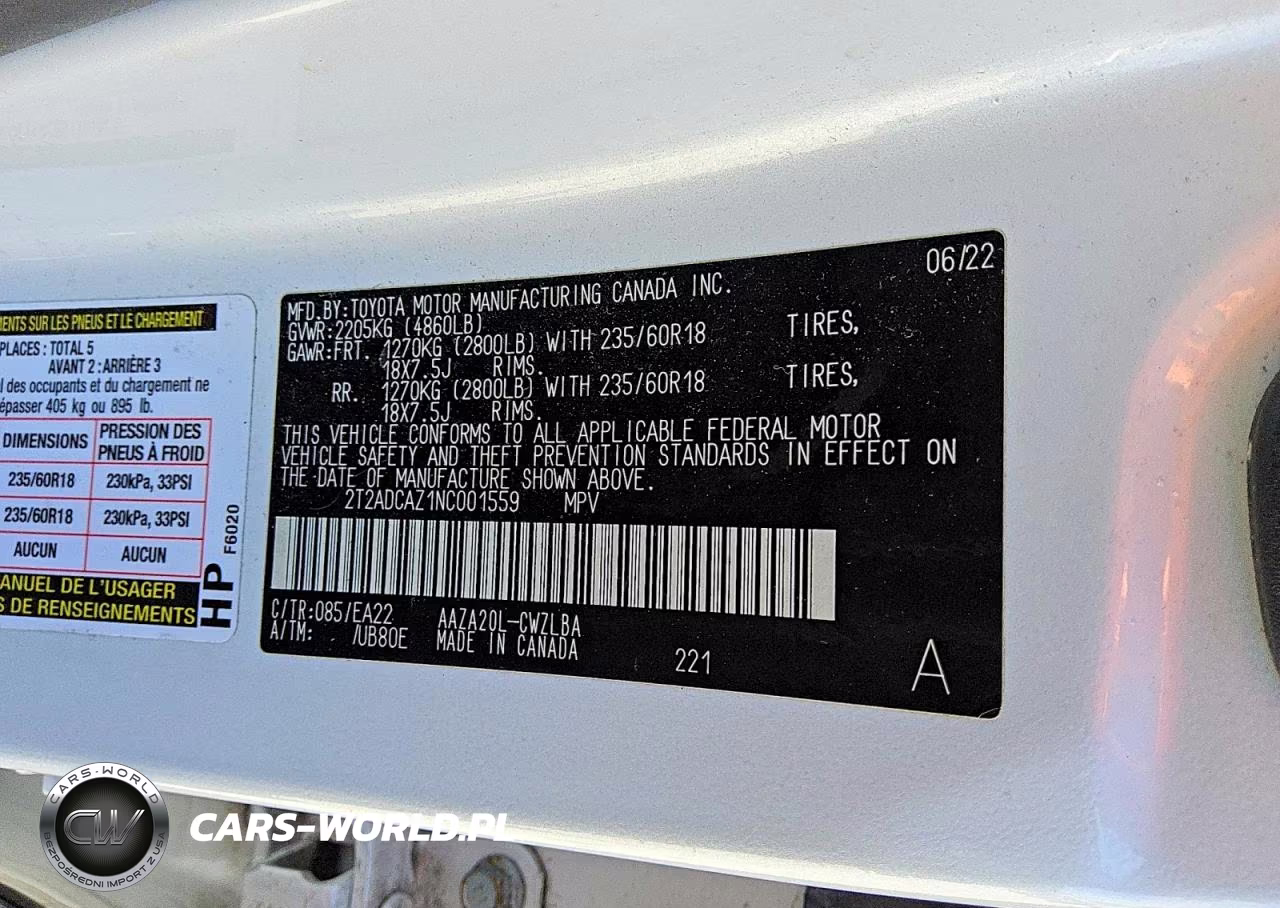 2022 Lexus Nx 250 VIN:2T2ADCAZ1NC001559 - 12