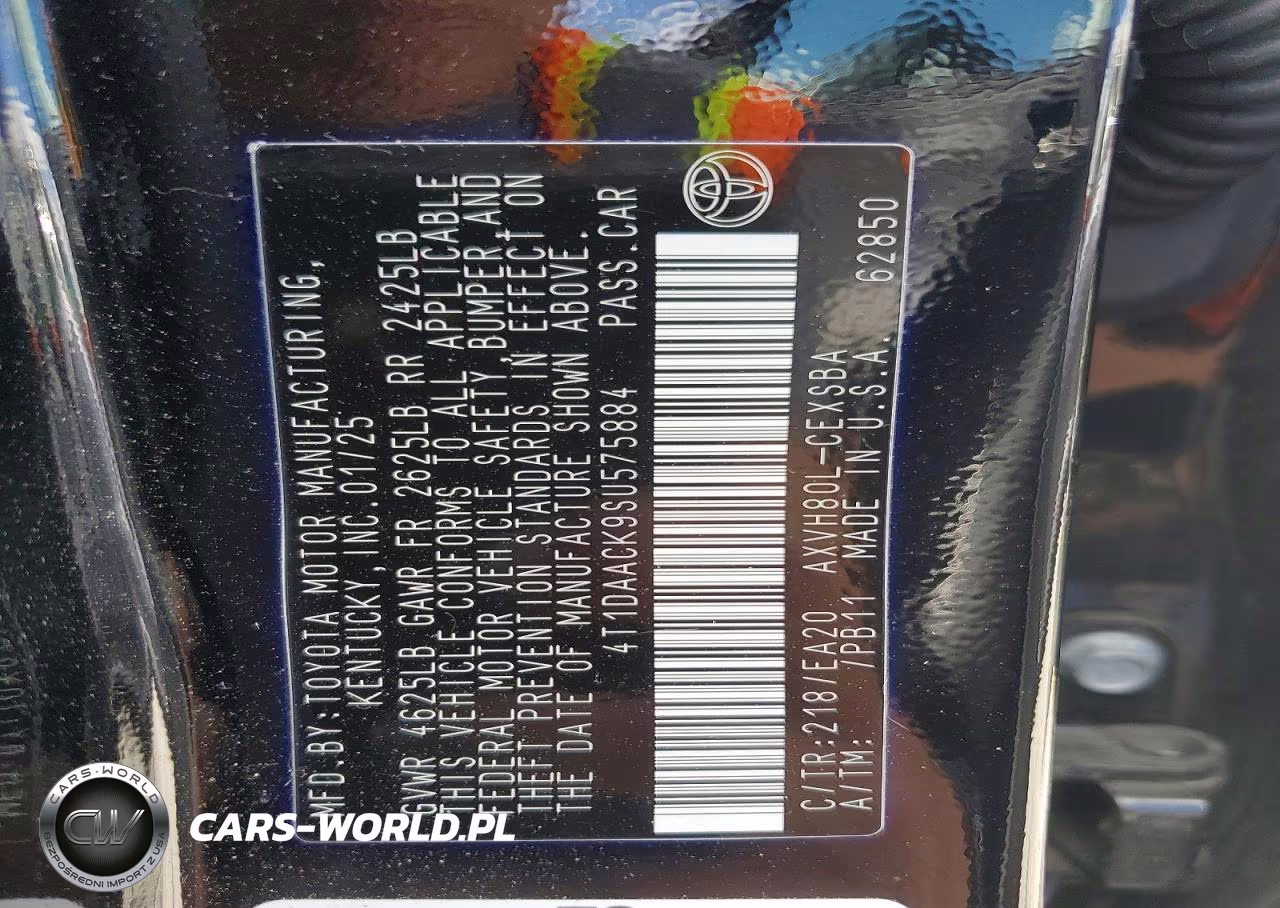 2025 Toyota Camry Se VIN:4T1DAACK9SU575884 - 13