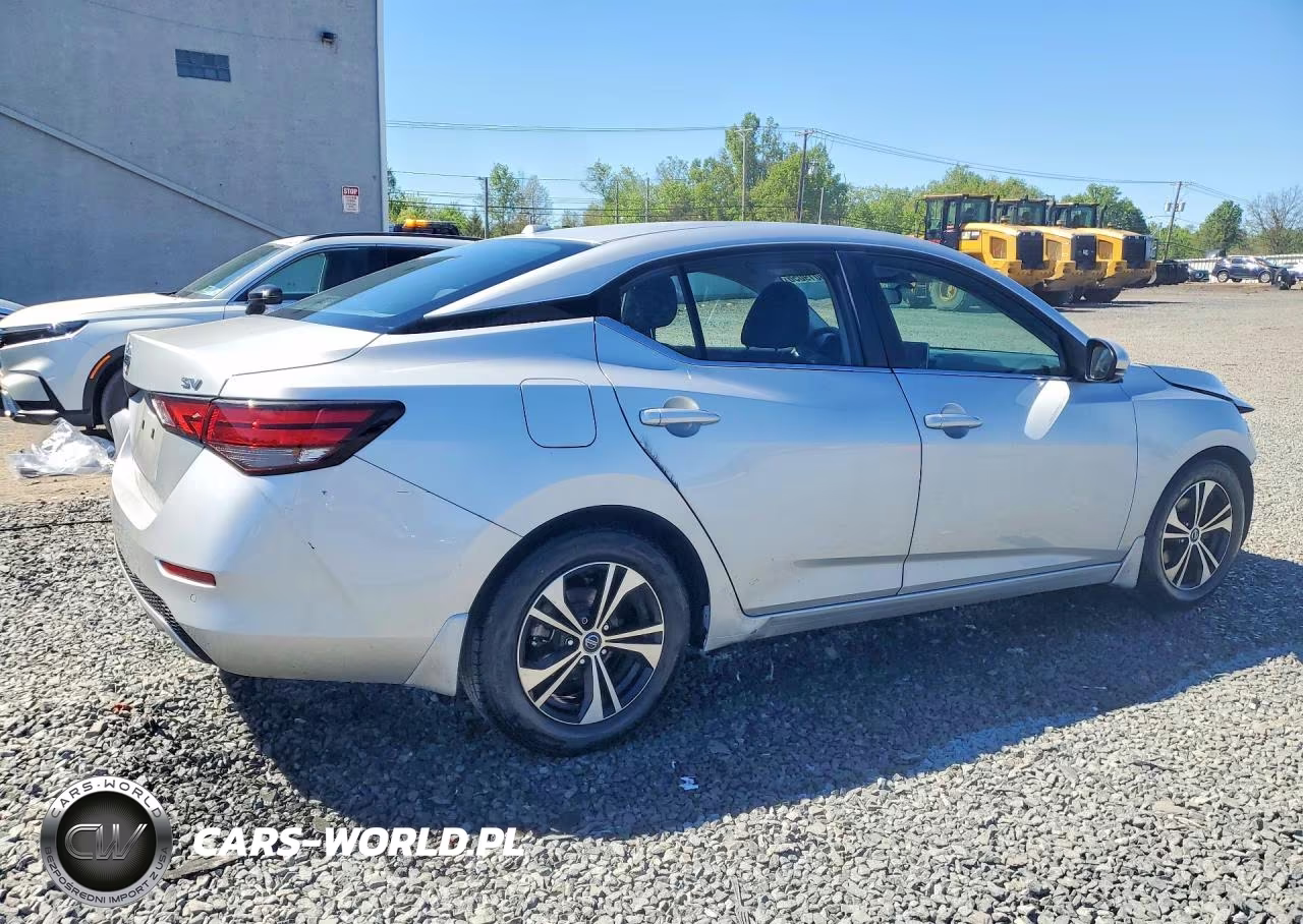 2020 Nissan Sentra Sv VIN:3N1AB8CV4LY220128 - 3