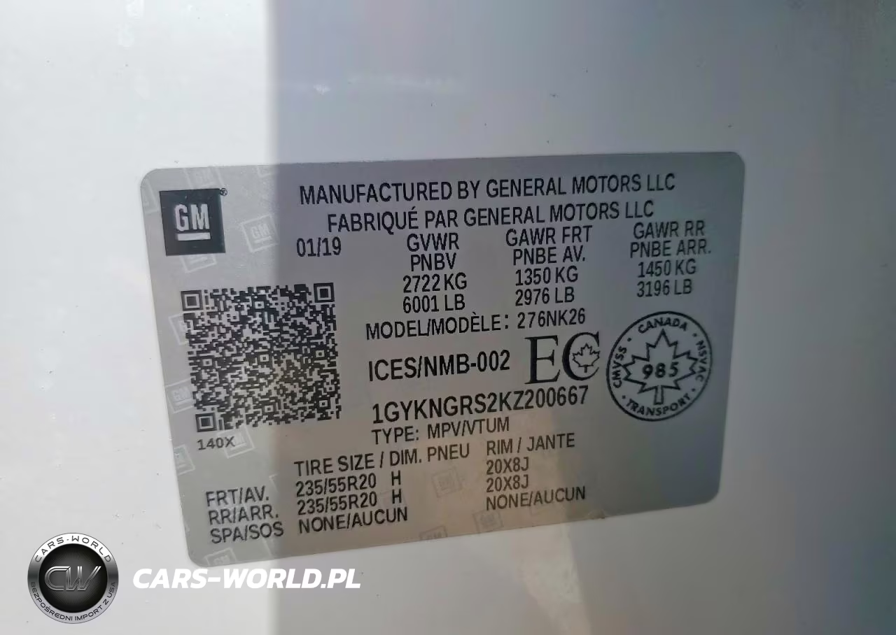 2019 Cadillac Xt5 Platinum VIN:1GYKNGRS2KZ200667 - 13