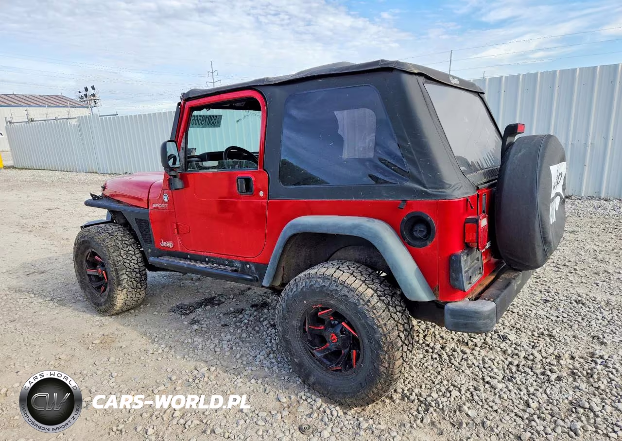 2006 Jeep Wrangler - Tj Sport VIN:1J4FA49S26P769936 - 2